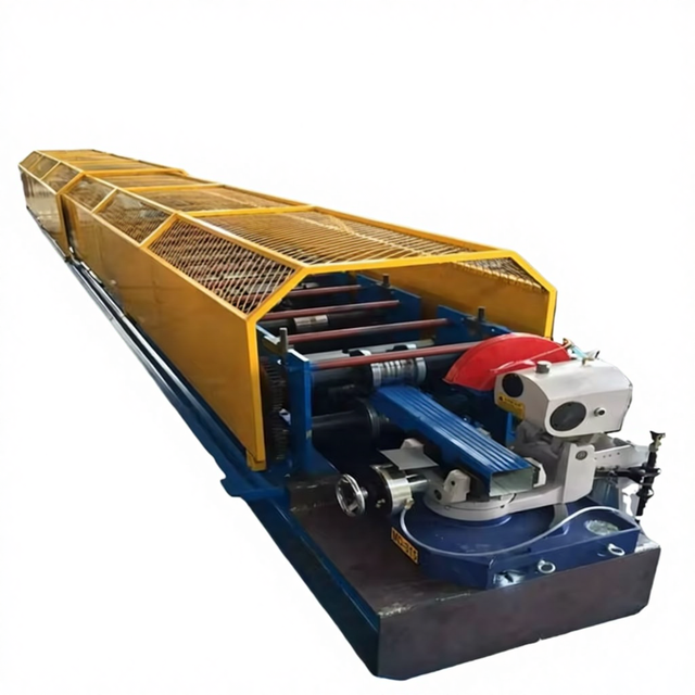 Automatic Downpipe Roll Forming Machine Square Rectangular Rainwater Downspout Making Machine