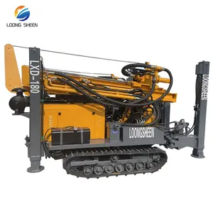 LXD-180 180M Crawler Type Boorgat Waterput Boren Rig