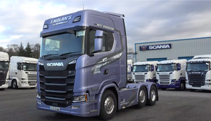 Camion à plateau d'occasion de haute qualité pour SCAN <span class=keywords><strong>IA</strong></span> 6X4 S580, tête de tracteur à bas prix à vendre - Product Image 2