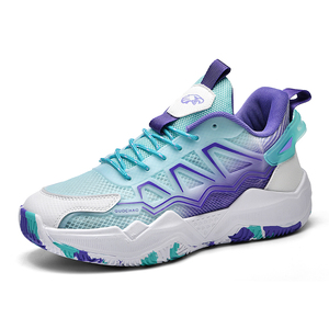 Chaussures de <span class=keywords><strong>basket</strong></span> décontractées en maille et <span class=keywords><strong>cuir</strong></span> microfibre, tige en KPU, semelle intermédiaire en EVA, style urbain coloré pour hommes, sport et usage quotidien - Product Image 2