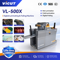 Laminateur à chaud et à froid 630 mm, machine de laminage thermique à rouleaux à température réglable automatique pour usage de bureau