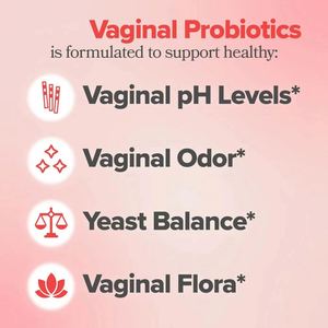 Probióticos Vaginales para Mujeres, Mejoran la Inmunidad y el Equilibrio del pH, Mezcla de Prebióticos y Lactobacillus, Flora, 60 Cápsulas, Envase CN/GUA - Product Image 4