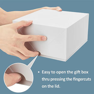 Wholesale Foldable Custom Logo Luxury Packaging Kraft Paper Cardboard Crafting Gift <b>Box</b> <b>Party</b> Favor Wedding Favor Paper <b>Box</b> - Product Image 3