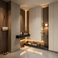 Meuble à chaussures moderne, élégant et de haute qualité pour l'entrée, idéal pour le salon