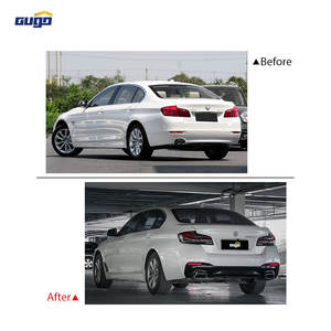 GUGO Bodykit für BMW 5er-Reihe <span class=keywords><strong>F10</strong></span>/F18 (2011-2017) – Upgrade auf das MT-Modell (2021-2023), neue Front- und Heckstoßstange für die Karosserie - Product Image 3