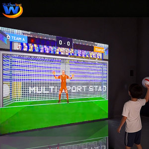 <span class=keywords><strong>Simulador</strong></span> Deportivo Interactivo <span class=keywords><strong>de</strong></span> Proyección en Pared para Juegos Multijugador <span class=keywords><strong>de</strong></span> Tenis y Fútbol con Realidad Aumentada, Equipo <span class=keywords><strong>de</strong></span> Entretenimiento Comercial - Product Image 5