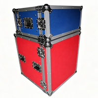 Flight case antichoc 4U 19 pouces avec mousse pour équipement audio, durable, compatible ATA, support OEM et ODM