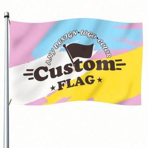 Factory Wholesale Advertising Single Double Sided Painting Design Custom Flags, <b>Banners</b> for Outdoor Indoor Use - Product Image 1