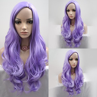 Perruque longue bouclée pour cosplay, effet volumineux, en soie haute température, 7 couleurs, blond pastel, pour femmes, vente en gros par Senmu Beauty