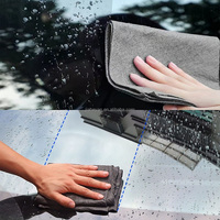 Rouleau de chiffon de nettoyage en microfibre écologique 200 g/m², forme carrée, pour voiture et cuisine