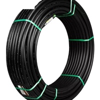 Tuyau d'irrigation goutte à goutte en PEHD résistant aux UV PE100 1/2 à 4 pouces, soudure bout à bout pour l'agriculture/les serres