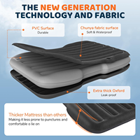 Matelas Gonflable Multifonctionnel Moderne pour Voiture, SUV, Voyage, Camping, Plage, Maison et Mobilier d'Extérieur