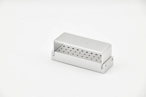 Nha khoa BUR khối autoclavable khử trùng Kim Cương burs khoan tốc độ cao khối nhôm nha khoa mở hộp - Product Image 4