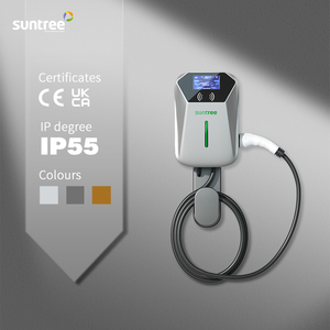 AC EV type2 wallbox estándar europeo EV cargador 7.4KW residencial EV cargador bajo <span class=keywords><strong>precio</strong></span> cargador de coche eléctrico con energía solar - Product Image 4