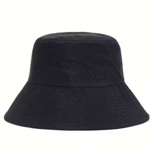 Wholesale 2024 Summer New Arrival Laser Hole Fishing <b>Hat</b> Fast Dry Breathable Golf Bucket <b>Sun</b> <b>Hat</b> for Women Large Head <b>Men</b> - Product Image 5