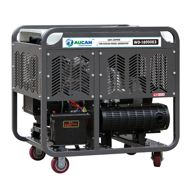 Portable Diesel Generator Silent Supplier 18kw Electric 18 kw Single Phase Dc Inverter Generator