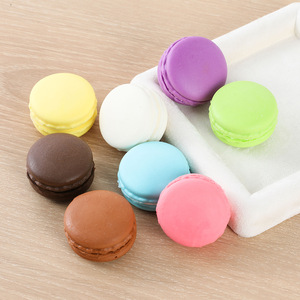 Accessoires en résine PU résistants, style macaron, sandwich, gâteau, pour la photographie culinaire, en silicone, Zhejiang - Product Image 1