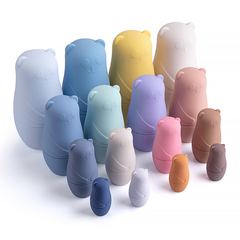 Кукла золотого замка, модная деревянная укладка, вложенные игрушки ручной работы для детей, подарок на Хэллоуин, Рождество (10 шт.)