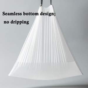 Bolsas de Basura Ultra Resistentes de PE con Cordón, Blancas con Aroma a Lavanda, Reciclables, Desechables, Diseño Moderno para el Hogar - Product Image 2