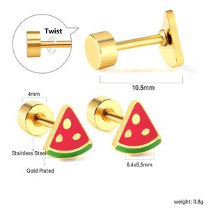 Pendientes de Verano con Cierre de Rosca para Mujer, Joyería de Moda, Accesorios de Moda para Mujer - Product Image 5