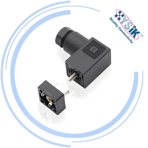 MURR Solenoid Valve Signal Cable 3pin 4pin Assembly Plug Waterproof UV-resistant Hydraulic Valve Connector