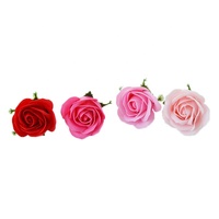 Mini Bouquet Artificielle Décorative Offre Spéciale Rose pour La Maison De Mariage Décorer Artificielle Pâques Lily Flow Savon Fleur Pas Cher