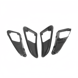 Nuovo Set Prese d'Aria Paraurti Anteriore con Intagli per Scarico in Fibra di Carbonio Umida per <span class=keywords><strong>Porsche</strong></span> Boxster/Cayman 987, <span class=keywords><strong>Accessori</strong></span> per Parti Aerodinamiche di Aggiornamento - Product Image 1