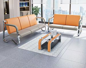Silla Metálica de Diseño Moderno y Sencillo para Hospital, Aeropuerto, Sala de Espera, Clínica, Banco, Salón de Belleza, Hotel, Barbería, Precio al por Mayor - Product Image 3