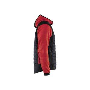 BLAKLADER - 5930211756994XL Veste hybride Rouge/Noir-EAN 7330509722657 VESTES DE TRAVAIL D'HIVER SOFTSHELL ET VESTES REMBOURRÉES - Product Image 5