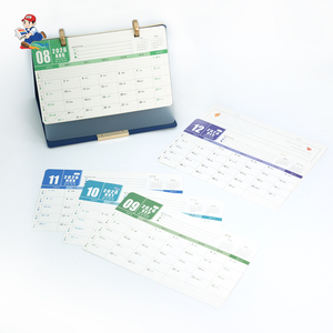Calendario de Escritorio Espiral Diario al por Mayor, Impresión en Papel Couché con Impresión Offset - Product Image 3