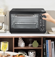Nouveau four électrique domestique multifonctionnel 48L, mini-four entièrement automatique pour la cuisson de gâteaux et la cuisson à la vapeur