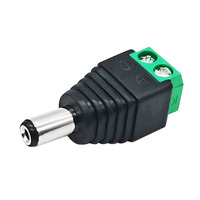 Connecteur d'alimentation CC vers prise terminale, connecteur mâle-femelle 5,5*2,5, pas de soudure requise pour la connexion en courant continu