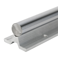 Kit de rails de guidage linéaires SBR10 SBR12 SBR16 SBR20 SBR25, support d'axe circulaire en aluminium pour routeur CNC et mouvement d'imprimante 3D