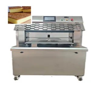 Buen precio Cake Slicer Sheet Máquina de panadería Máquina cortadora de pasteles redondos para la venta