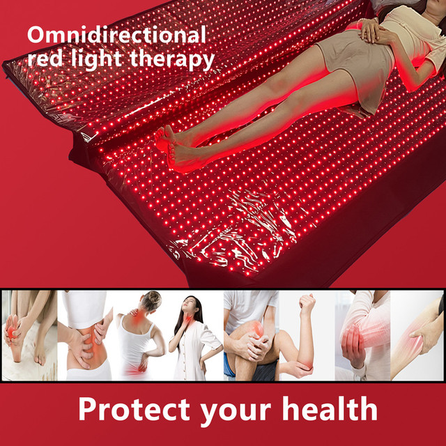 Red Light Therapy Hand Held LED 660nm Near-Infrared 850nm for Full Body Pain Relief