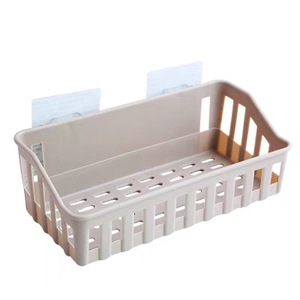 Étagère de rangement simple pour salle de bain, sans perforation, murale, pour articles de toilette - Product Image 2