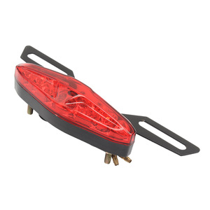 Fanale posteriore a LED ad alte prestazioni per freno moto <span class=keywords><strong>Faro</strong></span> luce stop stop parti di immatricolazione posteriore - Product Image 2