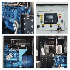 Générateurs 10KW 30KW 48KW, groupe électrogène à refroidissement par eau, triphasé, type silencieux industriel, démarrage robuste - Product Image 5