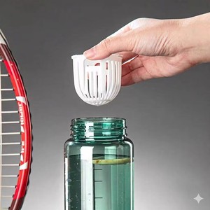 Portable Boiling Safe PC Fruit Infuser <b>Sports</b> <b>Bottle</b> 850ml Large Capacity Leakproof Gym Water Cup With Carrying Loop - Product Image 1