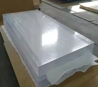 Plaque acrylique PMMA transparente épaisse et brillante, panneau transparent pour boîte de présentation et décoration intérieure