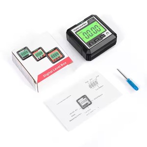 Hedao ll134 kỹ thuật số đo mức 90 độ cai trị đo độ nghiêng với bong bóng cho chế biến gỗ, sửa chữa ô tô ngành công nghiệp - Product Image 3