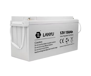 Batería de Gel de Plomo-Ácido para Sistema Híbrido Solar LANYU de 12v 150Ah - Product Image 3