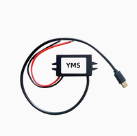 Regulador de voltaje de CC USB tipo C, 12V, 24V, 36V, 48V, 60V, 72V a 5V CC, convertidor de potencia Buck reductor, adaptador de cargador de teléfono para coche