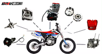 Moteur ZONGSHEN CB300RL 4 soupapes 300cc pour moto tout-terrain, refroidissement par air, moteur 4 temps pour Ducati Kawasaki Motocross