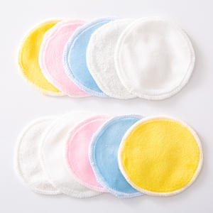 Emballage de charbon de coton de bambou biologique réutilisable OEM, non toxique, <span class=keywords><strong>lavable</strong></span>, démaquillant pour le visage, tampons de nettoyage - Product Image 6