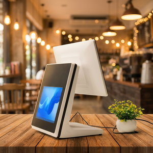 Terminal de point de vente Android/Win à double écran tactile CnHopestar OEM <span class=keywords><strong>E2</strong></span> 15,6''+11,6'' - Product Image 1