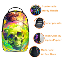 Sac à dos personnalisé de haute qualité pour étudiants, sacs à dos légers avec plusieurs poches pour usage quotidien, école et voyage
