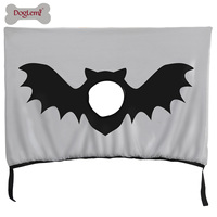 Couverture de fenêtre de voiture pour chien pour Halloween, tissu de protection solaire, tissu doux, 73x50cm, accessoires pour animaux de compagnie