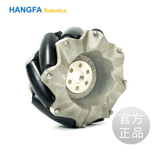 Proveedor de rueda Mecanum de servicio pesado omnidireccional <span class=keywords><strong>AGV</strong></span> de 156,5mm 6" - Product Image 3