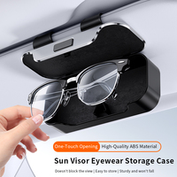 Étui/Clip/Boîte de rangement universel de haute qualité pour lunettes de soleil de voiture, support de lunettes de soleil pour pare-soleil, supports de rangement en voiture